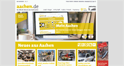 Desktop Screenshot of aachen.de